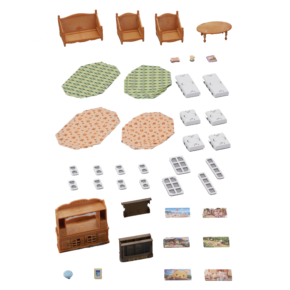 Sylvanian Families Comfy Living Room Set